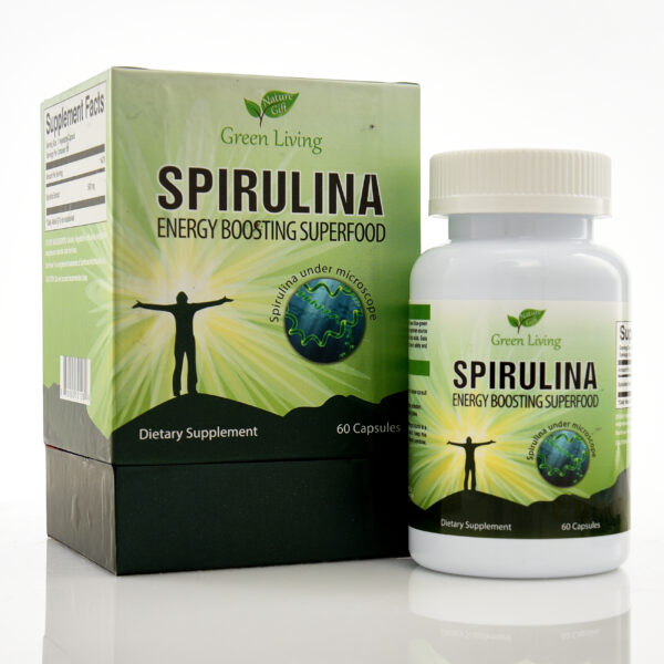 Viên uống tăng cường sức khỏe nâng cao đề kháng Spirulina Nature Gift (C/60V)