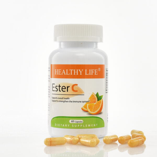 Viên uống bổ sung Vitamin C Healthy Life Ester C (C/60V)