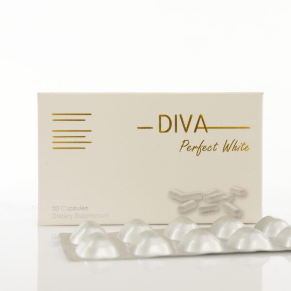 Viên uống trắng sáng da trị nám và chống nắng Diva Perfect White amf pharma (h/30v)